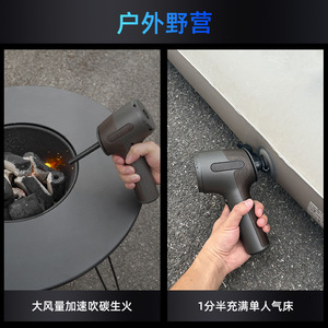 Aspirateur sans fil portatif Chongteng 75W 6000Pa rechargeable pour voiture et usage domestique - Product Image 5