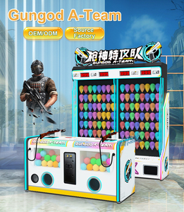Juego de Tiro con Globos, Cabina de Juegos <span class=keywords><strong>para</strong></span> <span class=keywords><strong>Ganar</strong></span> <span class=keywords><strong>Dinero</strong></span>, Carnaval al Aire Libre, Juego de Cabina Gungod A-Team en Venta - Product Image 2