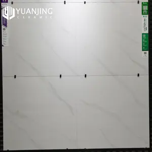 Foshan 공장 도매 타일 800x800mm 화이트 웹 인기있는 미끄럼 방지 전신 대리석 바닥 도자기 타일 봐 - Product Image 4