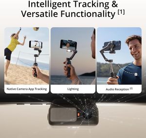 กิมบอลมือถือ Original Mobile 7P แบบสามแกน ติดตามอัตโนมัติ สำหรับถ่ายวิดีโอ Vlog รุ่น Original Mobile 7P - Product Image 3