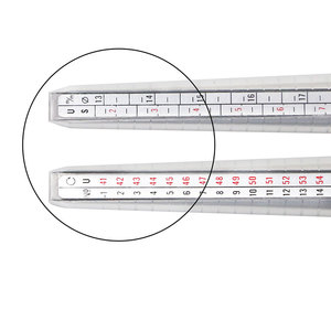 Aluminum <strong>Ring</strong> Sizer <strong>Ring</strong> Mandrel Gauge <strong>Tool</strong> EUR Size 41-76 <strong>Ring</strong> Stick <strong>Measure</strong> <strong>Tool</strong> - Product Image 4