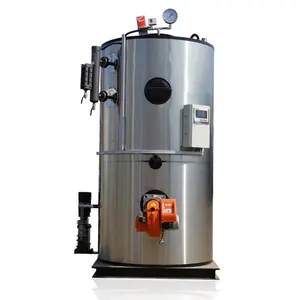 Vertical Gas or Diesel Fired Mini Boiler 100 to 500 Kg Hot Water Boiler Price
