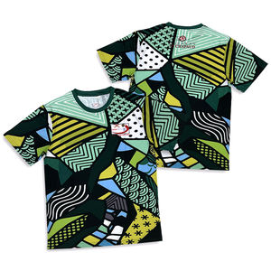 Camisetas de Diseño Urbano para Hombre, Personalizadas al por Mayor, Impresión de Alta Calidad, Poliéster/Algodón, Secado Rápido, Transpirables y Ecológicas - Product Image 1