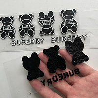 Patch de transfert thermique 3D en gel de silice pour vêtements personnalisés, impression par transfert thermique en silicone souple