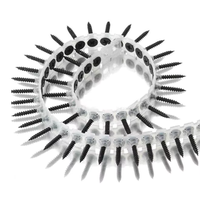 Vis à cloison sèche noire de haute qualité, à filetage grossier, autotaraudeuse, taille personnalisée disponible pour placoplâtre et armoires