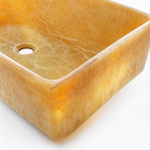 Poulars Wholesale Luxury Wall-mounted Natural Stone Man Made Pedestal Hand Washing Sink Cream Beige Jade Marble Stone <b>Basin</b> - Product Image 3