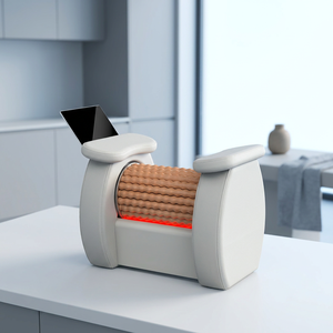 Appareil de massage corporel à rouleaux à vitesse réglable, design silencieux pour soulager les douleurs musculaires et optimiser la silhouette – Idéal pour les spas - Product Image 1