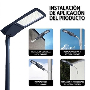 โคมไฟ LED สำหรับภายนอกอาคาร IP66 ดีไซน์แบบถอดได้ ติดตั้งแนวตั้ง/แนวนอน ปรับได้ เลนส์โพลีคาร์บอเนต - Product Image 6