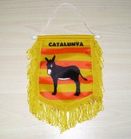 Benutzer definierte Logo Mini doppelseitige Fußball Fußball Club Fans Austausch hängende Flagge Banner Wimpel