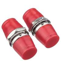 Small D Fiber Optic Adapter Engineering Telecom Grade Metal Round Flange Fiber Optic Connector FC Communication Cables Product