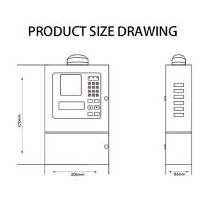 QD6000 II <span class=keywords><strong>Panel</strong></span> de <span class=keywords><strong>control</strong></span> de alarma de incendio direccionable <span class=keywords><strong>Panel</strong></span> de <span class=keywords><strong>control</strong></span> de gas Industria Combustible Detector de gas tóxico <span class=keywords><strong>Panel</strong></span> de <span class=keywords><strong>control</strong></span> de alarma - Product Image 6