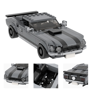 MOC4110-4121 Tesla Ford พิทักษ์ RS 911รถอเนกประสงค์แนวสปอร์ตรถแวกอนรถฟอร์ดมัสแตงของเล่นเด็ก - Product Image 3
