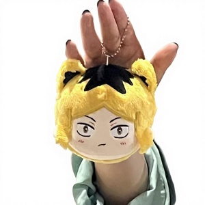 5 styles, vente chaude, porte-clés en peluche anime japonais Haiky, pendentif mignon en peluche Tsukishima Kei, breloque de sac en coton, vente en gros - Product Image 4