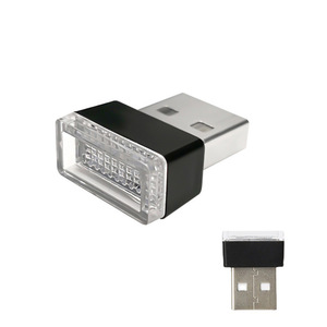 Luz Ambiente USB para Carro, Exclusiva Transfronteiriça, Direto da Fonte, Luz Noturna Decorativa em Acrílico com Blocos de Cores MKS-669 - Product Image 5
