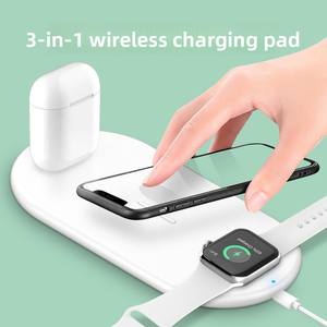 Cargador Tres en Uno para Reloj Modelo S8, Compatible con Teléfonos y Auriculares, Carga Inalámbrica y Rápida - Product Image 2