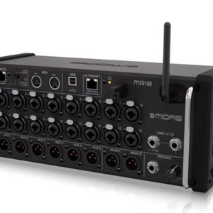 Console de mixage numérique Midas MR12 12 canaux avec enregistrement USB et effets intégrés pour groupes de scène et concerts - Product Image 5