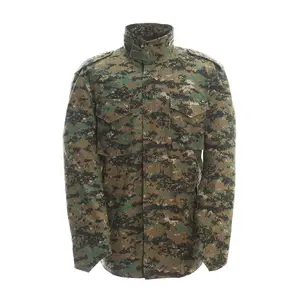 Yuda 도매 M65 필드 재킷 방수 겨울 전술 재킷 저항 차가운 위장 열 코트