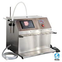 Machine de Remplissage Semi-Automatique de Liquides en Sacs 6-12 pour Eau Minérale et Boissons Non Alcoolisées