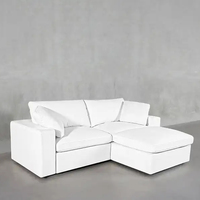 Neuer Trend Minimalistisches Wolken-Sofa Komfortables Lounge L-förmiges Eck-Modulares Sektionalsofa