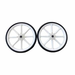 Roue libre plate de <span class=keywords><strong>20</strong></span> pouces pour chariot Rubbermaid - Product Image 3