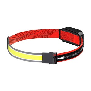Lampe frontale rechargeable Cob 2000 Mmah, luminosité réglable avec flash rouge pour la course à pied et la pêche - Product Image 3