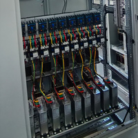 Armoire de distribution d'énergie basse tension GGD AC400V avec panneau de couplage de bus d'alimentation 630A-3150A