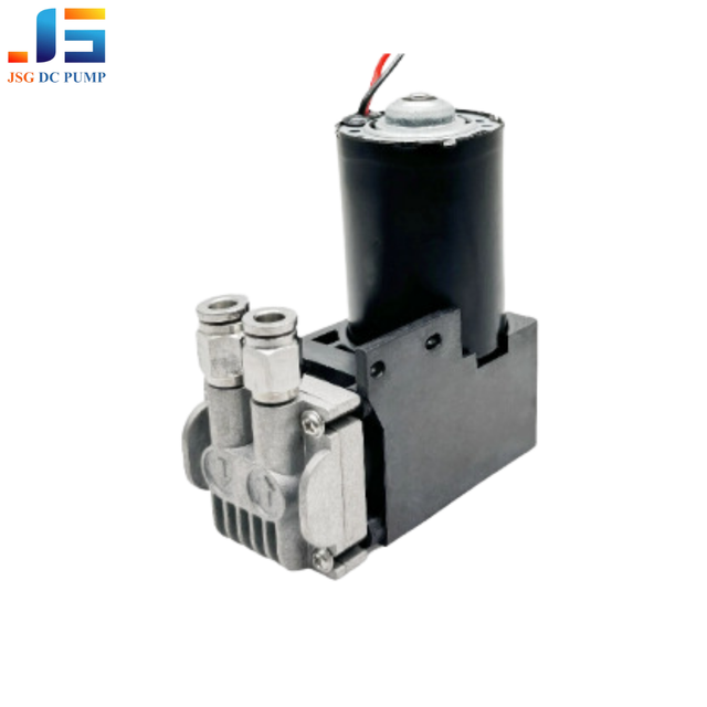 12V 24V Brushless DC Micro Piston Air Vacuum Pump with Precision Aluminum Alloy Diaphragm for Suction Applications