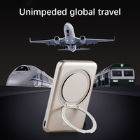 Support Rotatif à 360° Qi2 Chargeur 5000mAh 10000mAh PowerBank Magnétique Sans Fil PD15W Portable pour Appareils Mobiles