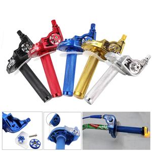 Pegangan setang sepeda motor, modifikasi <span class=keywords><strong>Manual</strong></span> dapat disetel 22mm pegangan <span class=keywords><strong>Throttle</strong></span> Grip untuk sepeda motor - Product Image 2