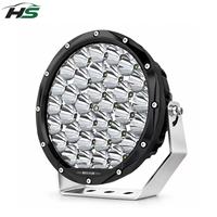 Feux de route LED HSSH 9 pouces 198W, faisceau combiné Osram rond blanc, feux de route pour camion, SUV, Jeep 4x4