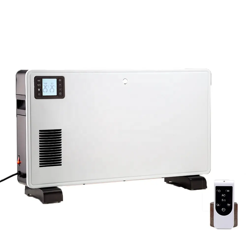 Riscaldatore portatile WIFI 2000W del ventilatore di protezione contro il calore elettrico turbo dell'esposizione LCD del radiatore di convettore caldo