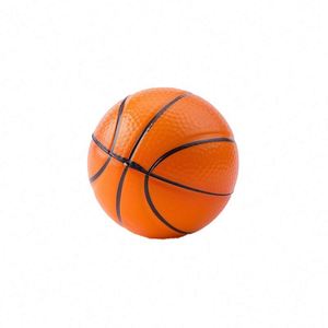 Ballon anti-stress en PU souple de 6,3 cm, jouet décoratif pour gâteau, idéal pour la décoration et les fournitures de football, basketball, tennis - Product Image 1