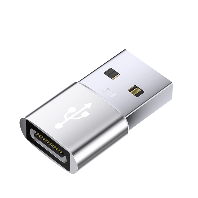 Cell Phone Adapter Transfer Data Support Fast Charge Headphone Adapter USB Card Reader Conversion C to USB Type c OTG Adapter