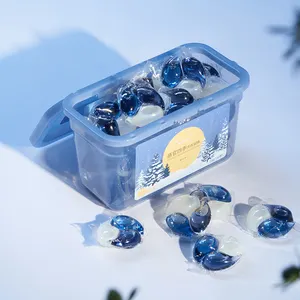 Hotel Use Biodegradable Eco-friendly Fresh Scent Customized Laundry Detergent Pods for All Standard HE Washing Machines