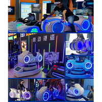 Simulador de conducción VR, máquina de realidad virtual para videojuegos, máquina de motocicleta VR, juego de arcade interior VR, simulador de motocicleta VR para videojuegos.