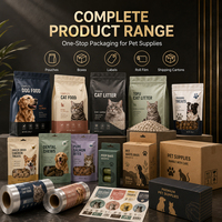 Solutions Complètes d'Emballage Réutilisable pour Animaux de Compagnie : Aliments et Friandises de Haute Qualité pour Chiens et Chats, Litière en Gros, Livraison Rapide