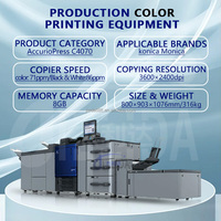 Nouvelle imprimante numérique Konica Minolta C4070 C4080 Accurio Press, haute vitesse, couleur, A3, usage général
