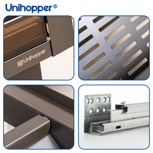 Unihopper Naka ชุดอุปกรณ์เสริมตู้เสื้อผ้าเฟอร์นิเจอร์ทันสมัยกล่องเก็บรองเท้าดึงออกใกล้นุ่มเลื่อนชั้นวางรองเท้า - Product Image 6