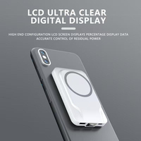 Cargadores Inalámbricos Magnéticos de Alta Calidad de 10000 mAh con Soporte, Cargador Inalámbrico Delgado de 5000 mAh para Teléfono