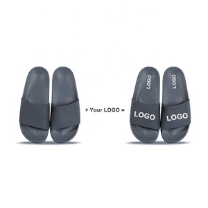 Sandalias Henghao Unisex OEM Personalizadas Negras, Calzado de Goma para Hombre, Pantuflas con Suela de Goma, Sandalias Personalizadas - Product Image 5