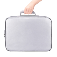 YHX étanche ignifuge fichier organisateur classement stockage documents boîtes voyage coffre-fort sacs pour Documents ignifuge stockage organisateur