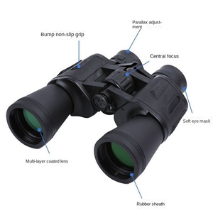 Prismáticos de alta calidad con poca luz para conciertos al aire libre, Prisma Bak4 de alta definición, 20X50 - Product Image 2