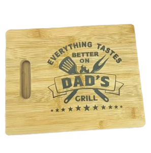 Planche à découper double face en bois de manguier gravée au laser personnalisée, design pliable, lavable au lave-vaisselle, portable pour la maison, fruits et légumes, charcuterie - Product Image 1