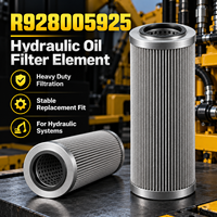 Élément de filtre à huile hydraulique BOSCH REXROTH R928005925 pour les pièces du système de retour hydraulique des équipements lourds