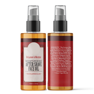 Huile pour barbe pour hommes, marque privée, parfum de bois de santal, Lotion pour après-<span class=keywords><strong>rasage</strong></span> de qualité supérieure, apaise et hydrate le visage, <span class=keywords><strong>baume</strong></span> après-<span class=keywords><strong>rasage</strong></span> - Product Image 2
