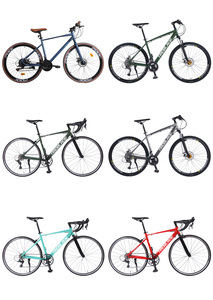 Vélo de course à cadre en acier à haute teneur en carbone pour adultes, vélo de route OEM 700C 21 vitesses, bon marché, livraison rapide - Product Image 6