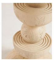 Table d'appoint contemporaine en bois pour salon, chambre, bureau, hôtel et restaurant - Meuble haut de gamme