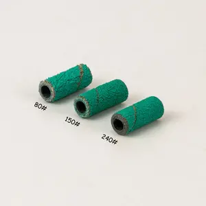 F M C 120 #150 #180 #240 # Grit Skinny Slanke Groene Paarse Zebraroze Kleine 3.1Mm Mini Nagelschuurbanden Voor Boor