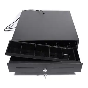 Barato 405 5 Bill 5 moneda de Metal electrónicos caja cajón de los sistemas POS supermercado dinero bloqueo caja de caja registradora - Product Image 1