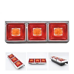 Feux arrière à triple ampoule 24V Feux arrière de camion Feux de voiture à LED Feux latéraux de camion - Product Image 2